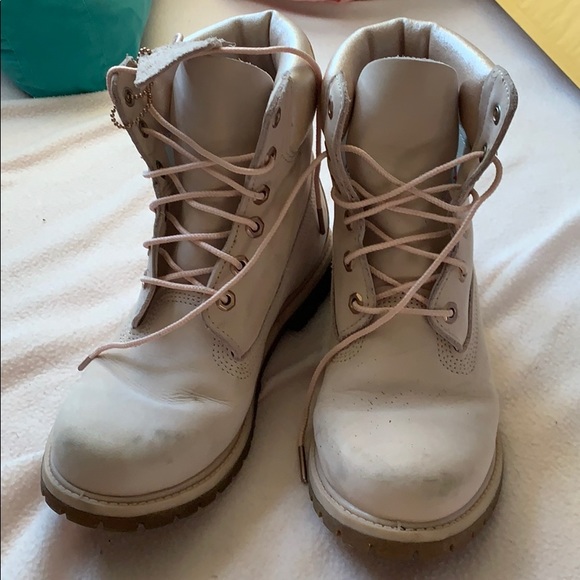 Pink timberland boots - Picture 4 of 4